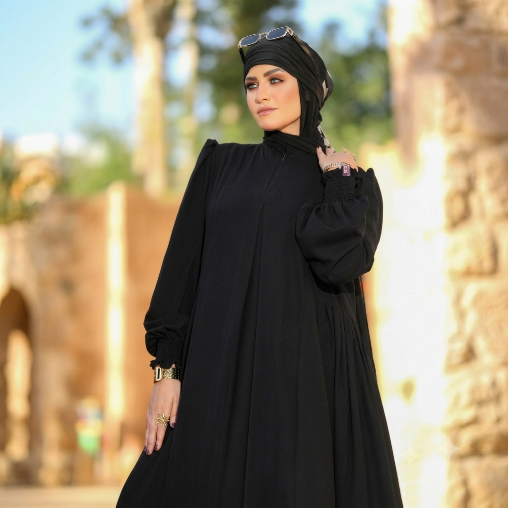 The Smocked Couture Abaya