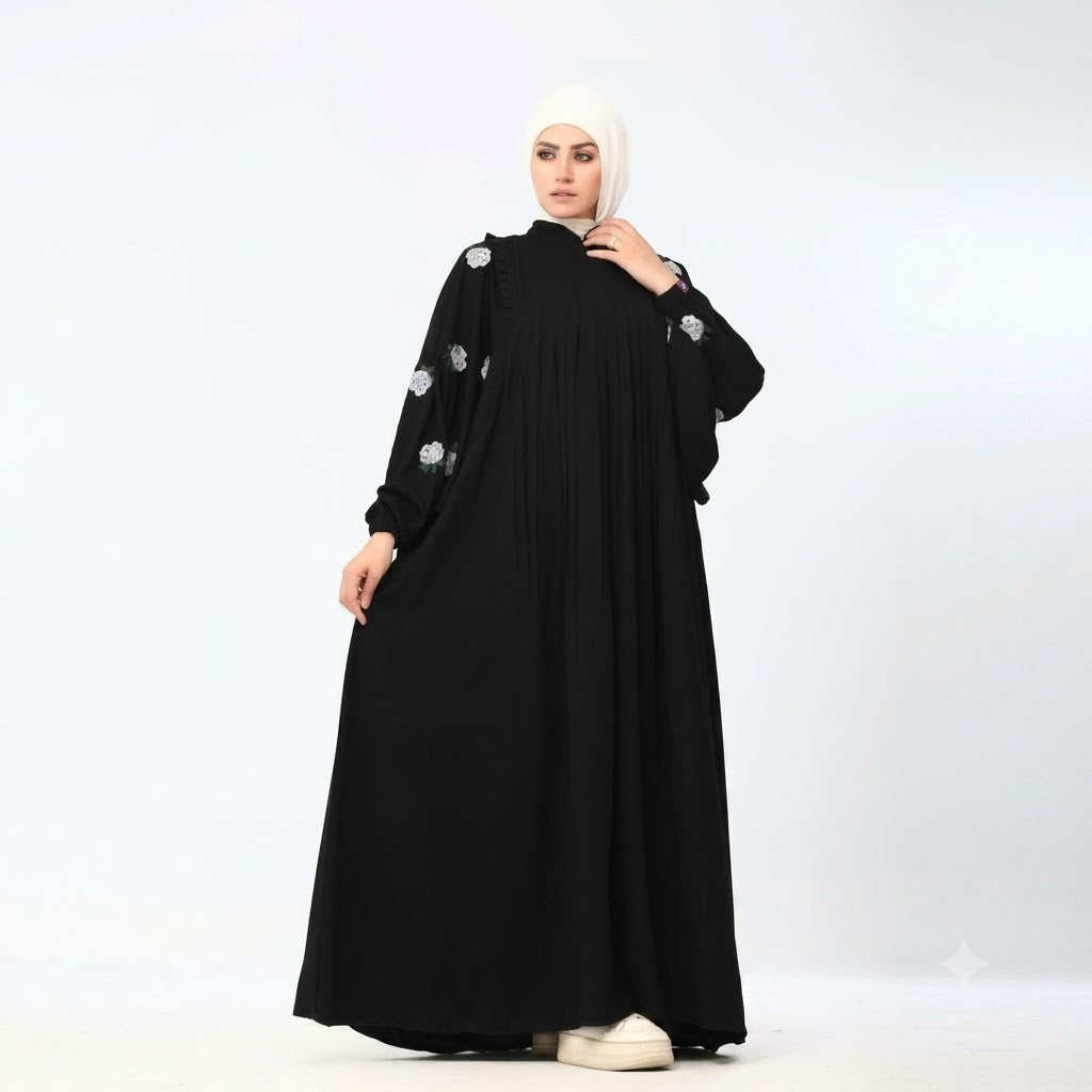 Fleur Noir Abaya