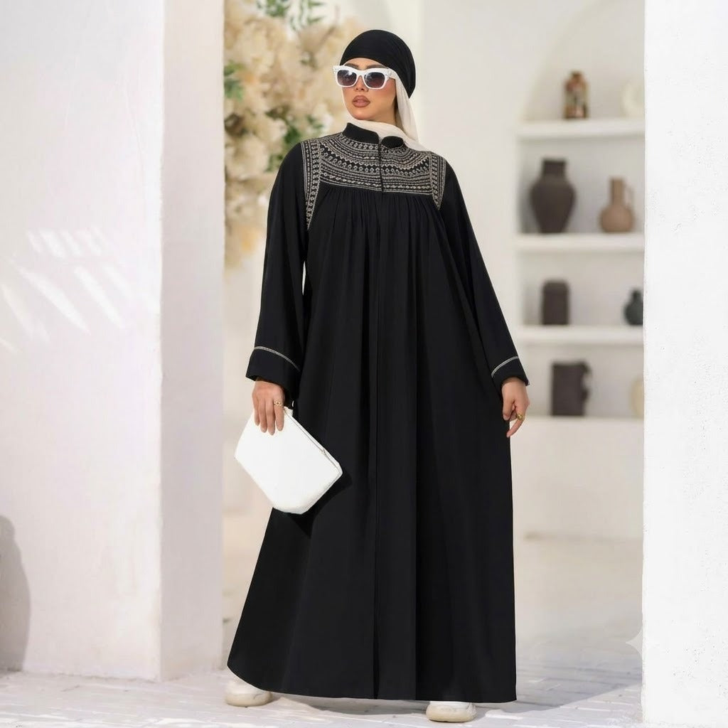 The Royal Yoke Abaya