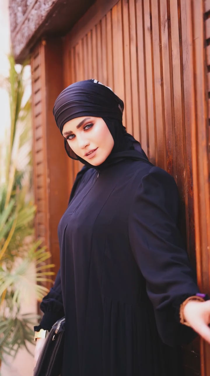 The Smocked Couture Abaya